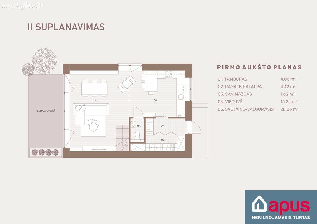 Parduodamas gyvenamasis namas Vilniuje, Pavilnyje, Žemoji g.