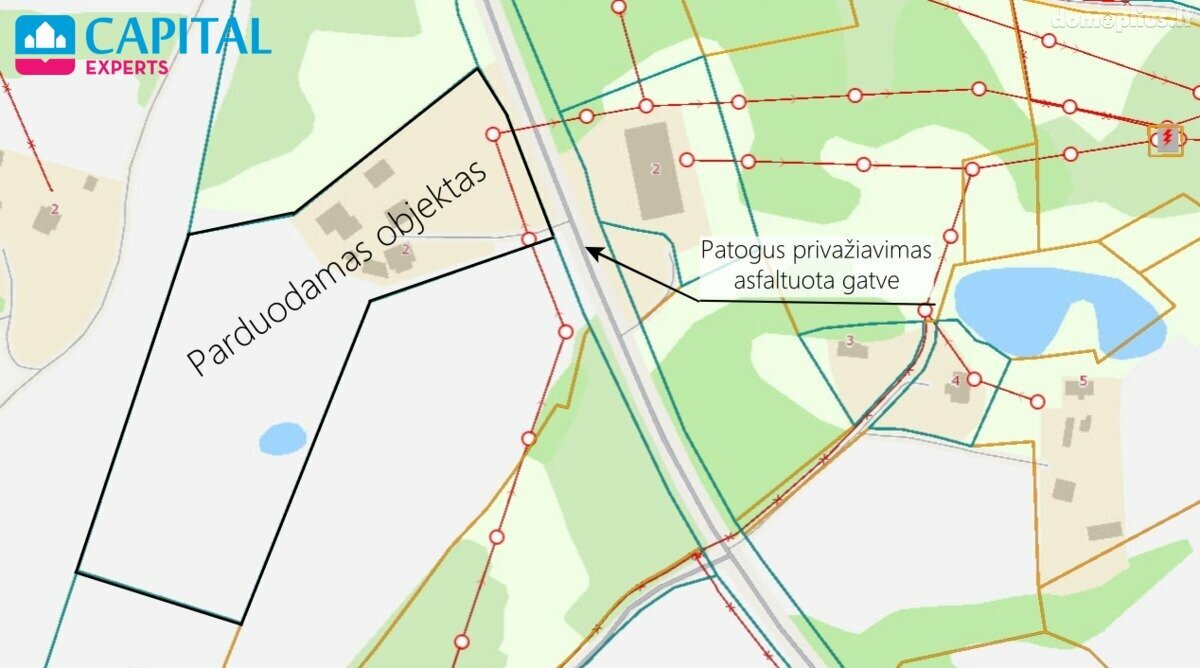 Parduodamas gyvenamasis namas Širvintų rajono sav., Pakalniškiuose