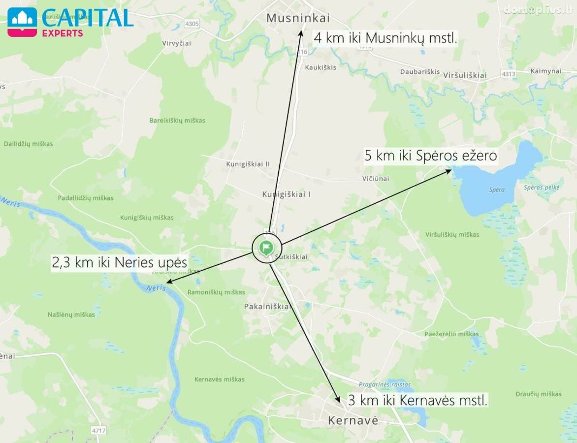 Parduodamas gyvenamasis namas Širvintų rajono sav., Pakalniškiuose