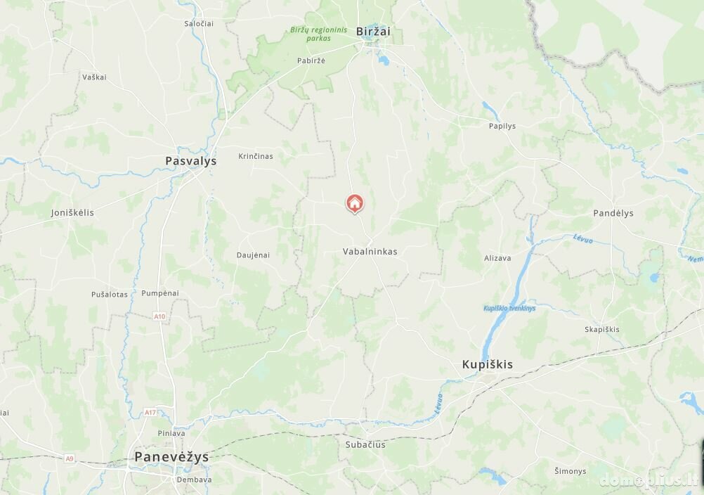 Parduodamas gyvenamasis namas Biržų rajono sav., Mieliūnuose, Pušyno g.