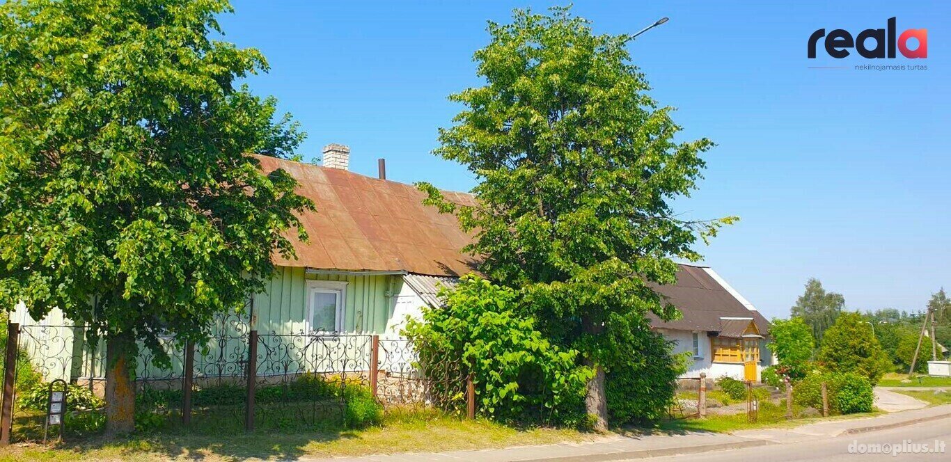 Parduodama gyvenamojo namo dalis Kaišiadorių rajono sav., Žasliuose, Vilniaus g.