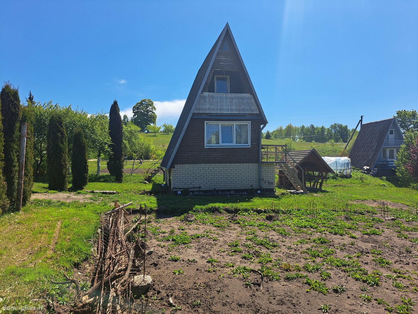 Parduodamas sodo namas Alytaus rajono sav., Jurkionyse, Ramunių g.