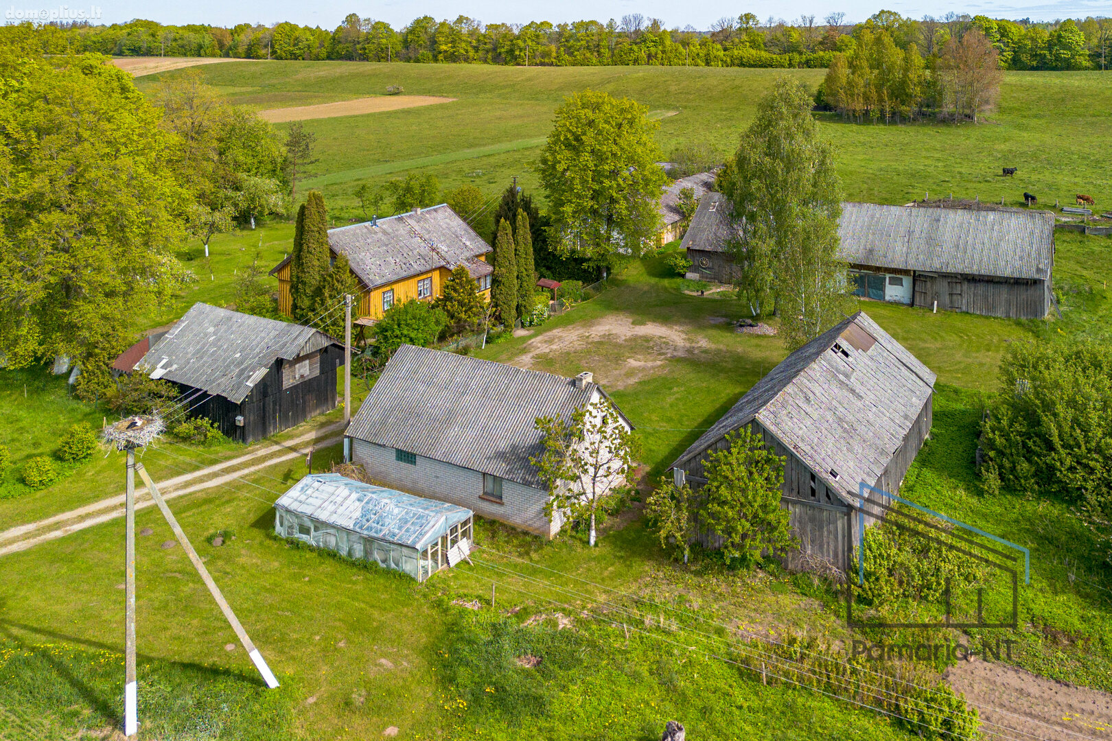 Parduodama sodyba Tauragės rajono sav., Visbaruose, Koplyčios g.