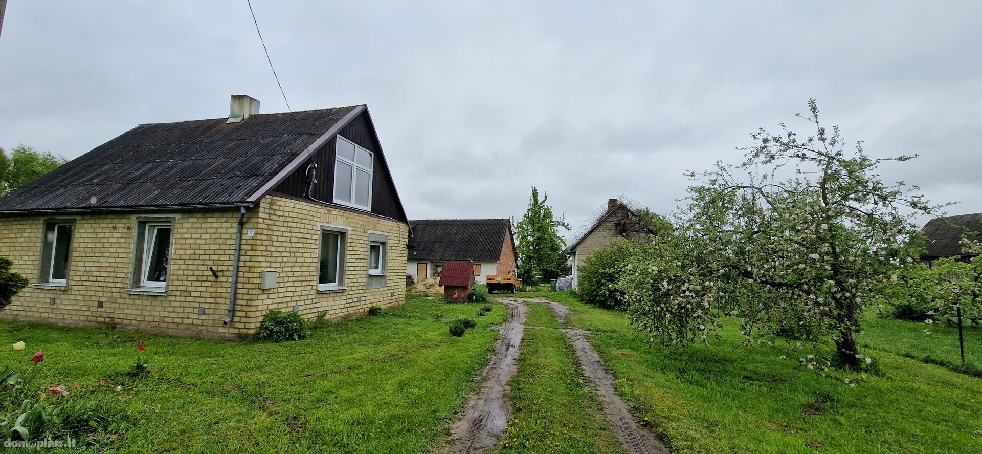 Parduodamas gyvenamasis namas Joniškio rajono sav., Ramoškiuose, Gėlių g.