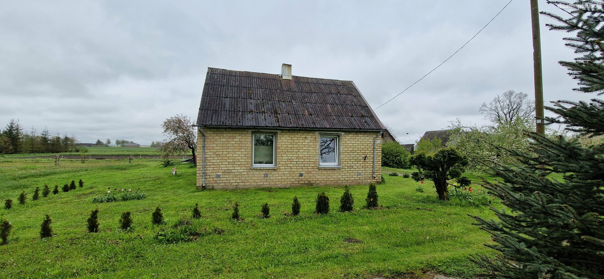 Parduodamas gyvenamasis namas Joniškio rajono sav., Ramoškiuose, Gėlių g.