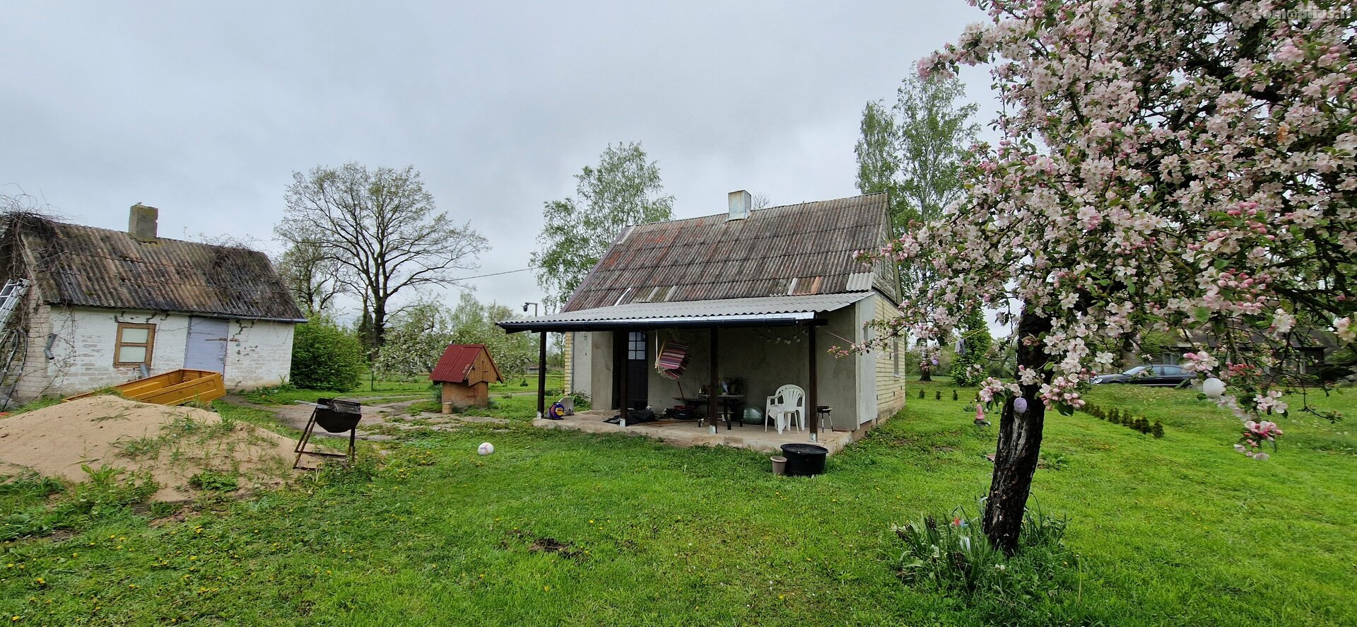 Parduodamas gyvenamasis namas Joniškio rajono sav., Ramoškiuose, Gėlių g.