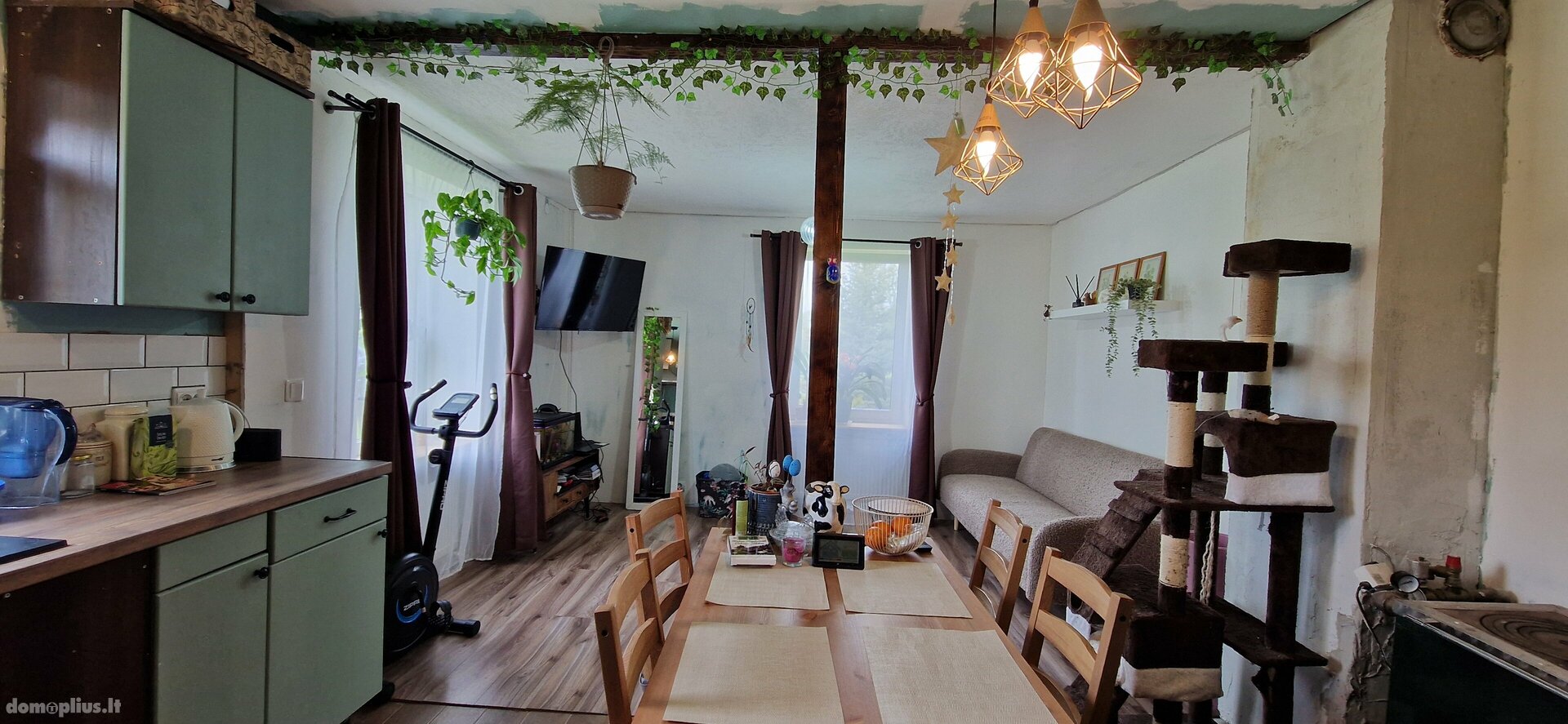 Parduodamas gyvenamasis namas Joniškio rajono sav., Ramoškiuose, Gėlių g.