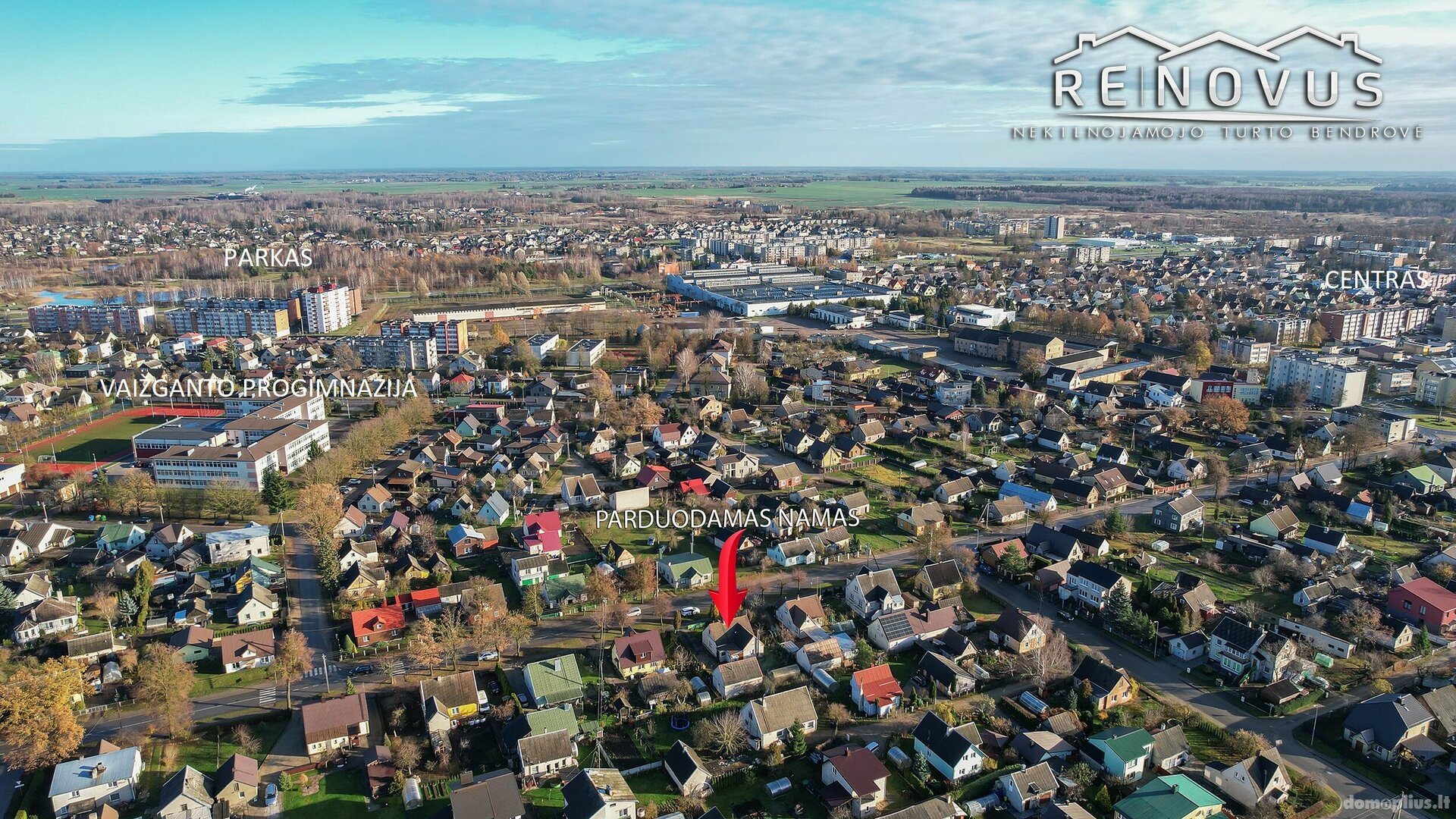 Продаётся дом Radviliškio rajono sav., Radviliškyje, Dariaus ir Girėno g.
