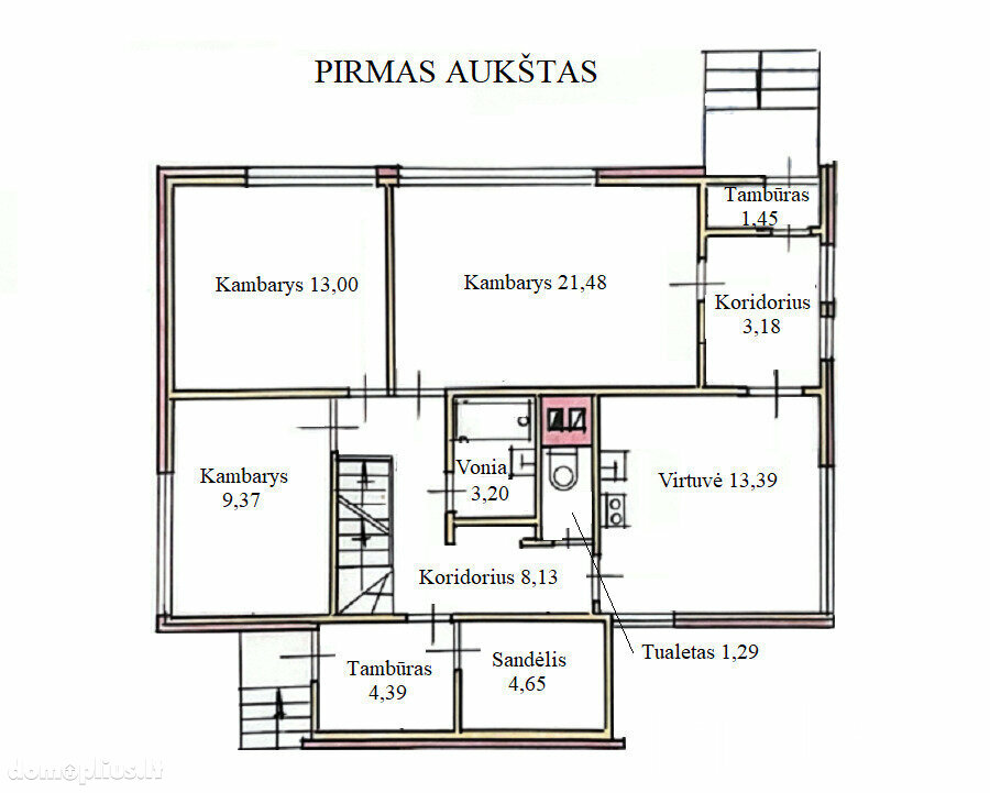 Parduodamas gyvenamasis namas Pasvalio rajono sav., Kalne, Atžalytės g.