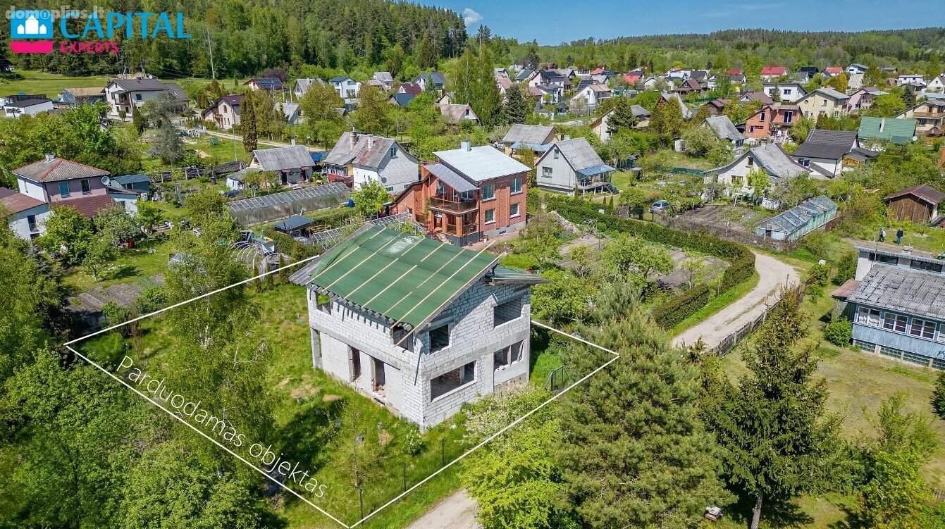 Parduodamas gyvenamasis namas Vilniaus rajono sav., Bratoniškėse