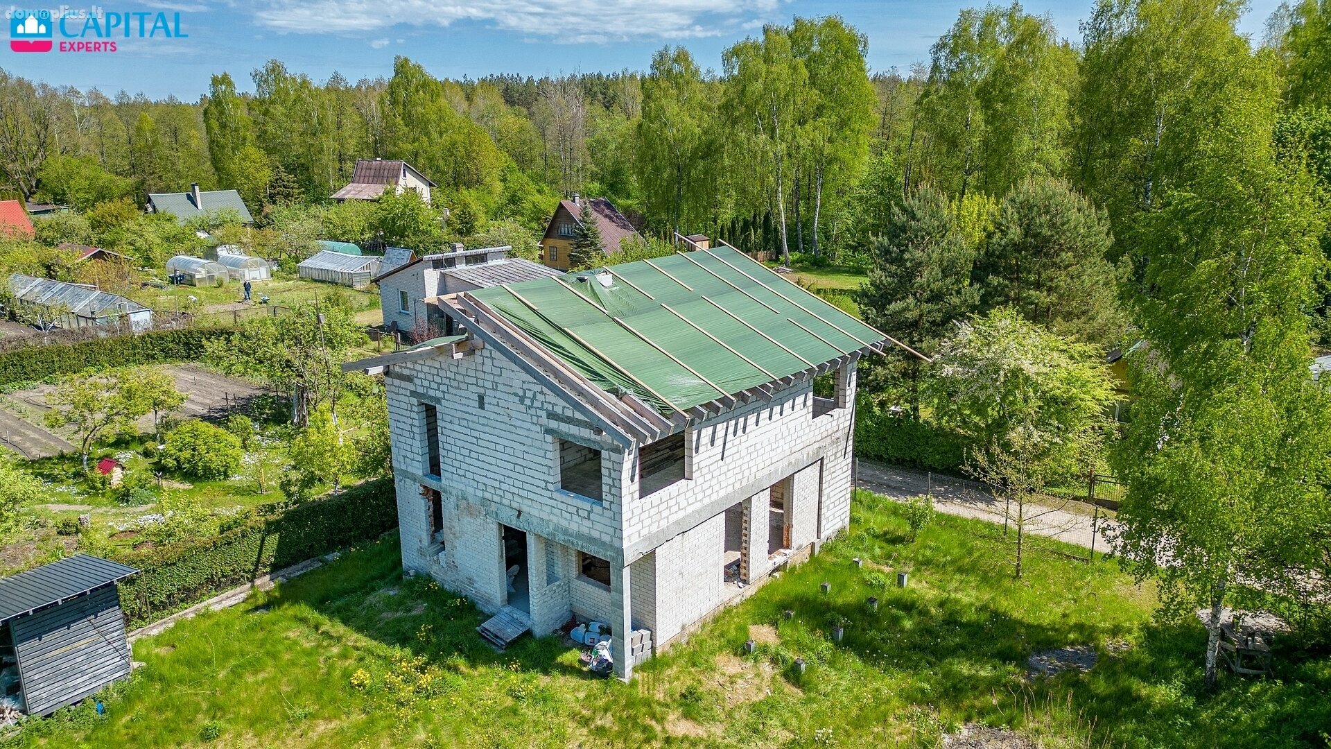 Parduodamas gyvenamasis namas Vilniaus rajono sav., Bratoniškėse