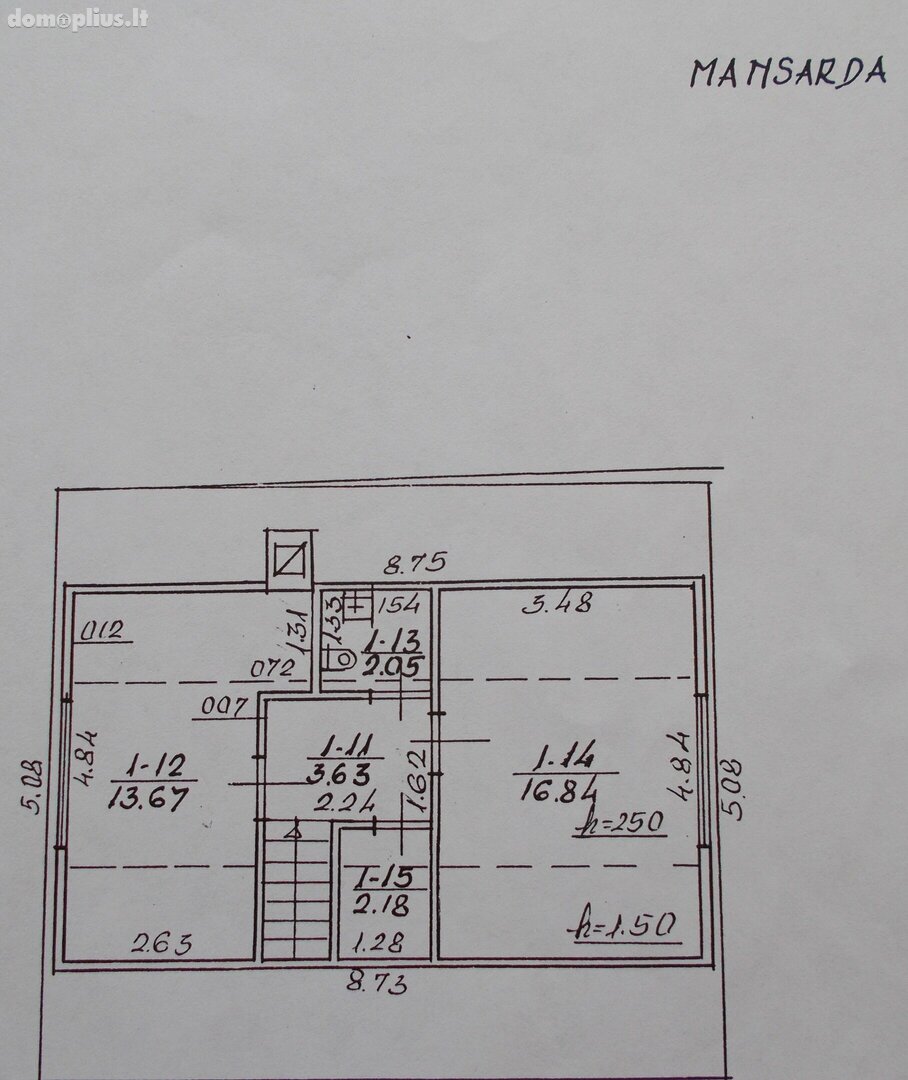 House for sale Akmenės rajono sav., Daubiškiuose, Žvejų g.