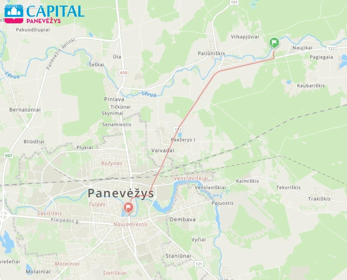 Parduodamas sodo namas Panevėžio rajono sav., Naujikuose, Tiesioji g.
