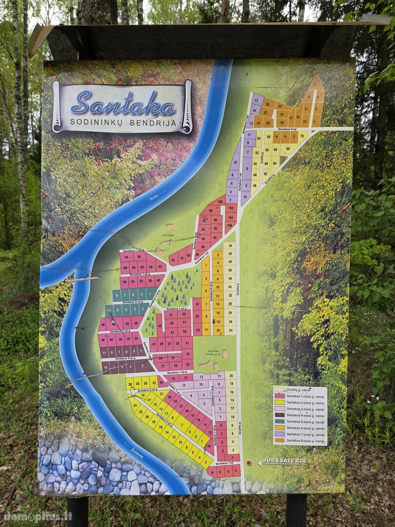Parduodamas gyvenamasis namas Vilniaus rajono sav., Santakoje