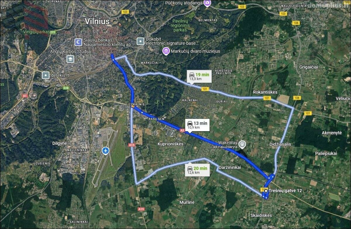Parduodamas gyvenamasis namas Vilniaus rajono sav., Skaidiškėse, Smėlio g.