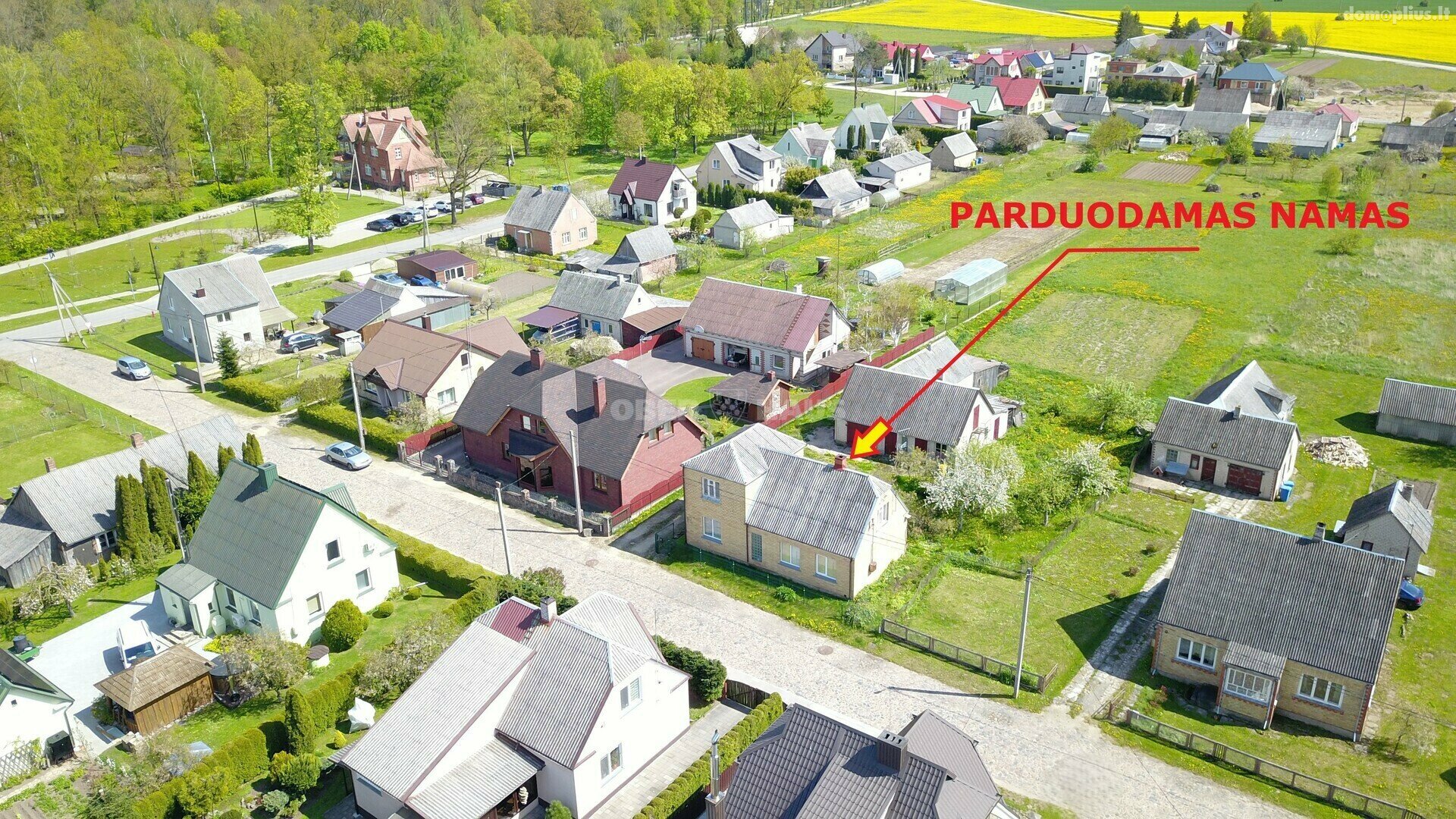 Parduodamas gyvenamasis namas Joniškio rajono sav., Žagarėje