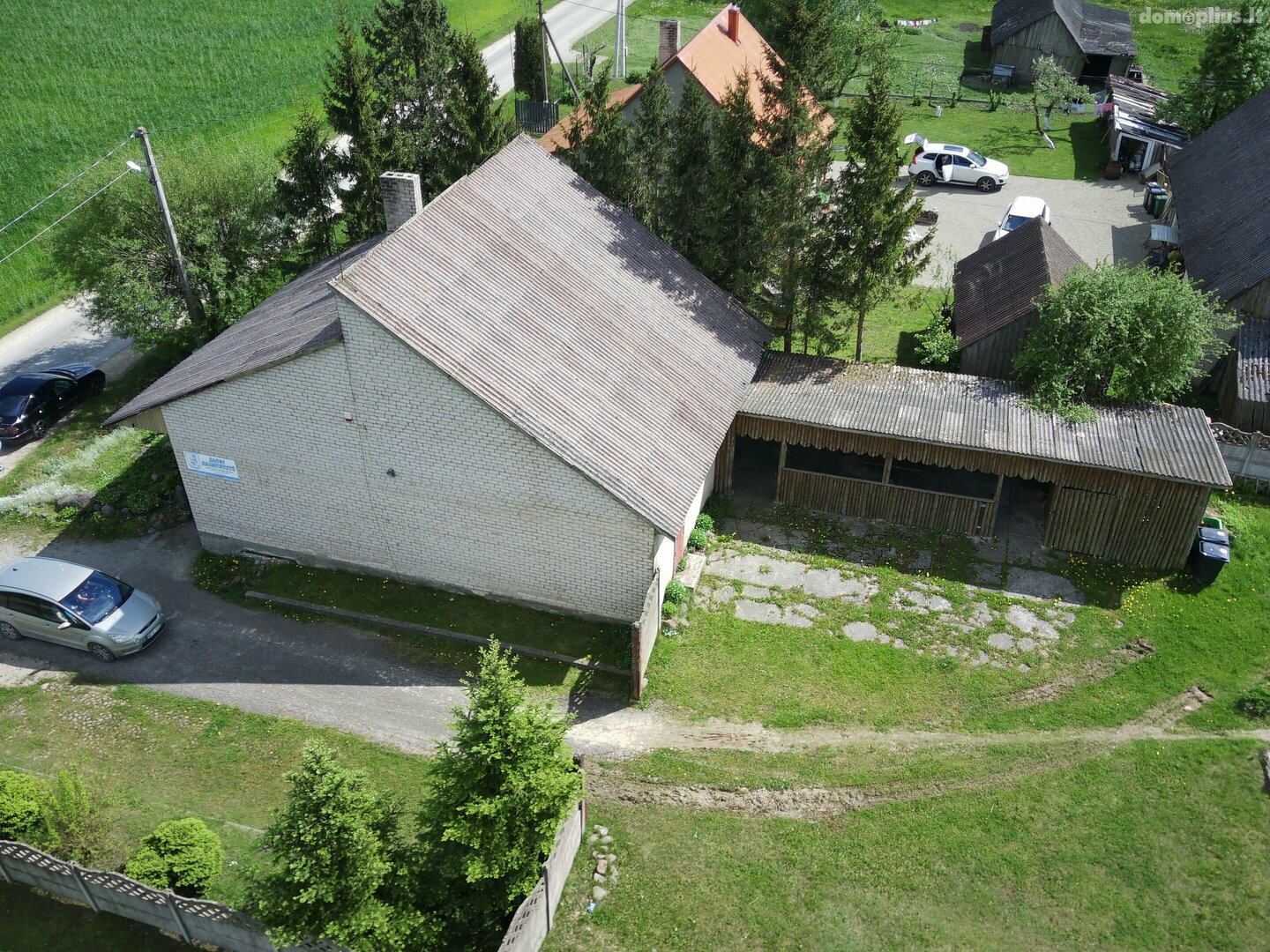 Parduodamas gyvenamasis namas Radviliškio rajono sav., Miežaičiuose
