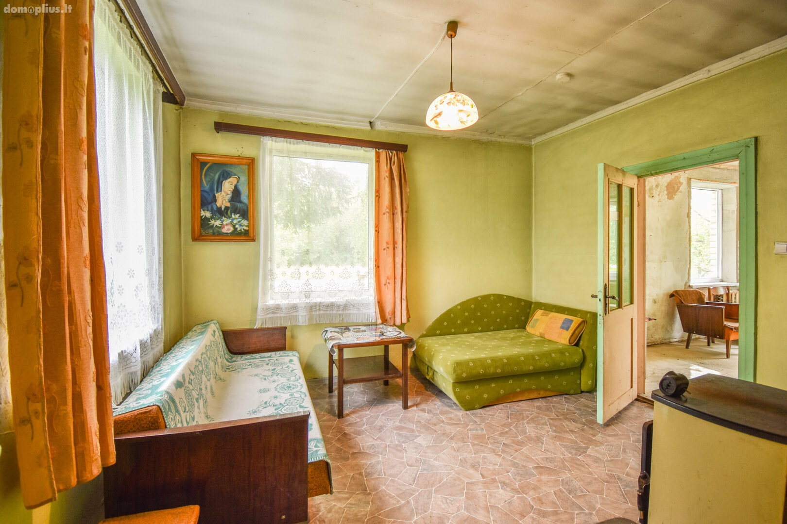 Продаётся дом Kupiškio rajono sav., Adomynėje, Adomo Vilėniškio g.