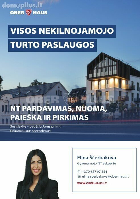 Gyvenamojo namo nuoma Kauno rajono sav., Garliavoje