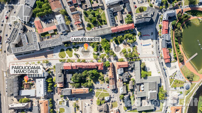 Parduodama gyvenamojo namo dalis Panevėžyje, Centre, Laisvės a.