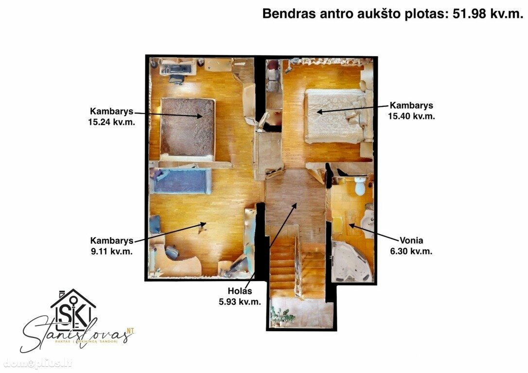 Продаётся дом Šilalės rajono sav., Šilalėje, Pievų g.