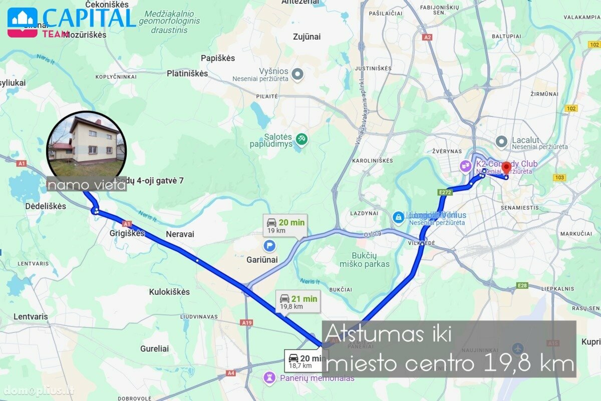 Продаётся дом Vilniuje, Grigiškėse
