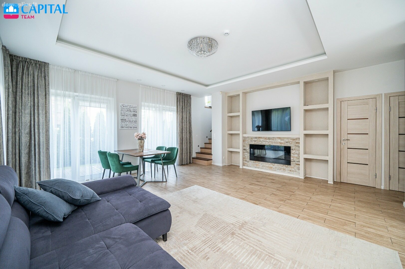 Продаётся сблокированный дом Vilniuje, Pavilnyje, Jurgio Šlapelio g.