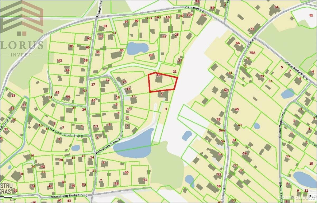 Продаётся дом Vilniuje, Antakalnyje, Vismaliukų Sodų 5-oji g.