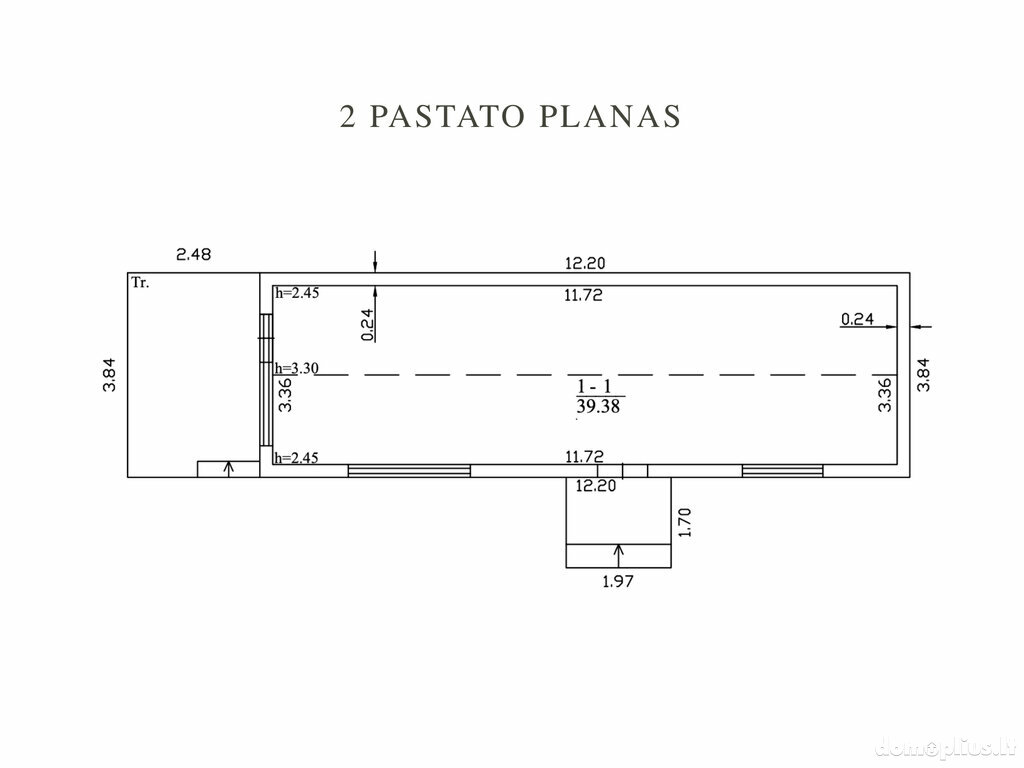 Продаётся дом Trakų rajono sav., Trakuose, Plento g.