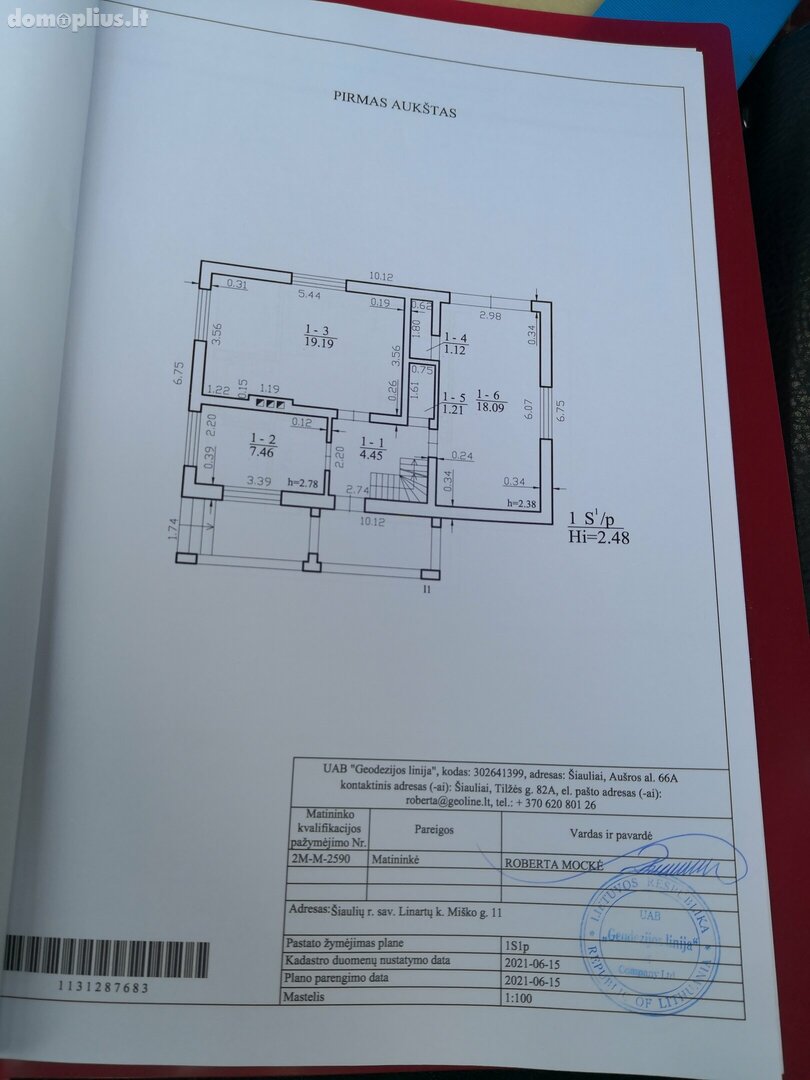 Parduodamas sodo namas Šiaulių rajono sav., Linartuose, Miško g.