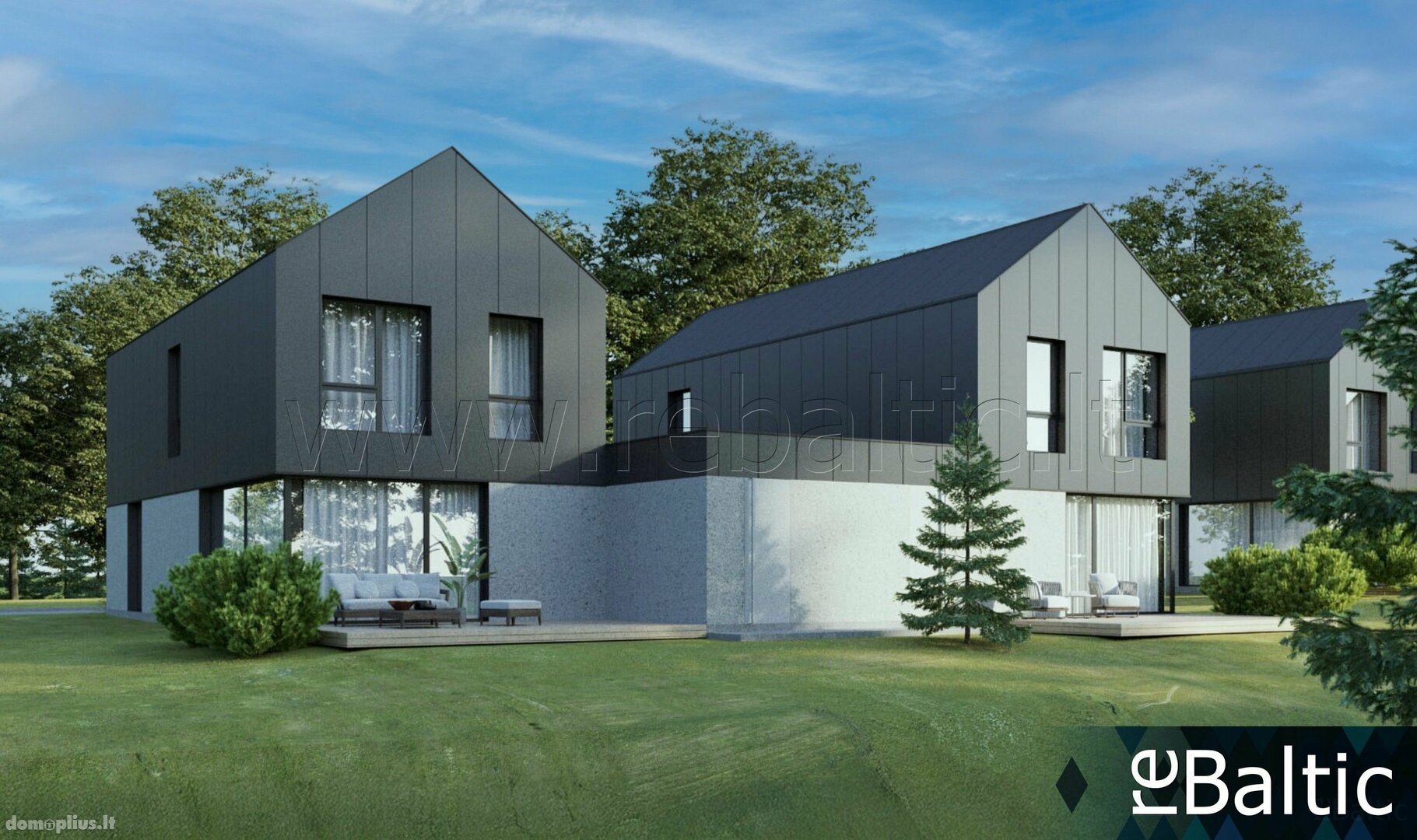 Semi-detached house for sale Vilniuje, Antakalnyje, Kalno g.