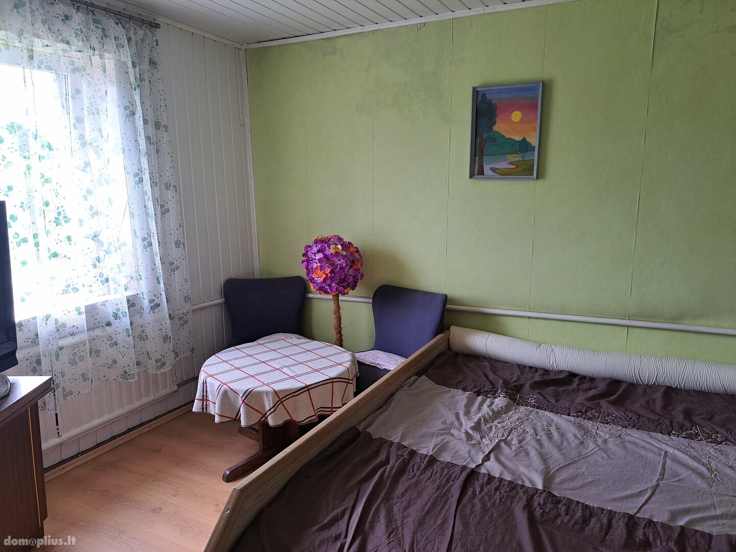 Parduodama gyvenamojo namo dalis Alytaus rajono sav., Punioje, Pievų g.