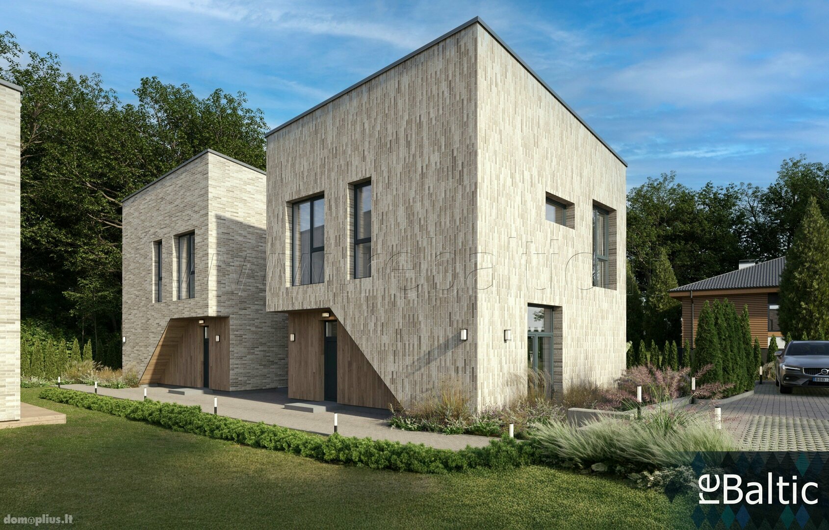 Semi-detached house for sale Vilniuje, Markučiuose, Markučių g.