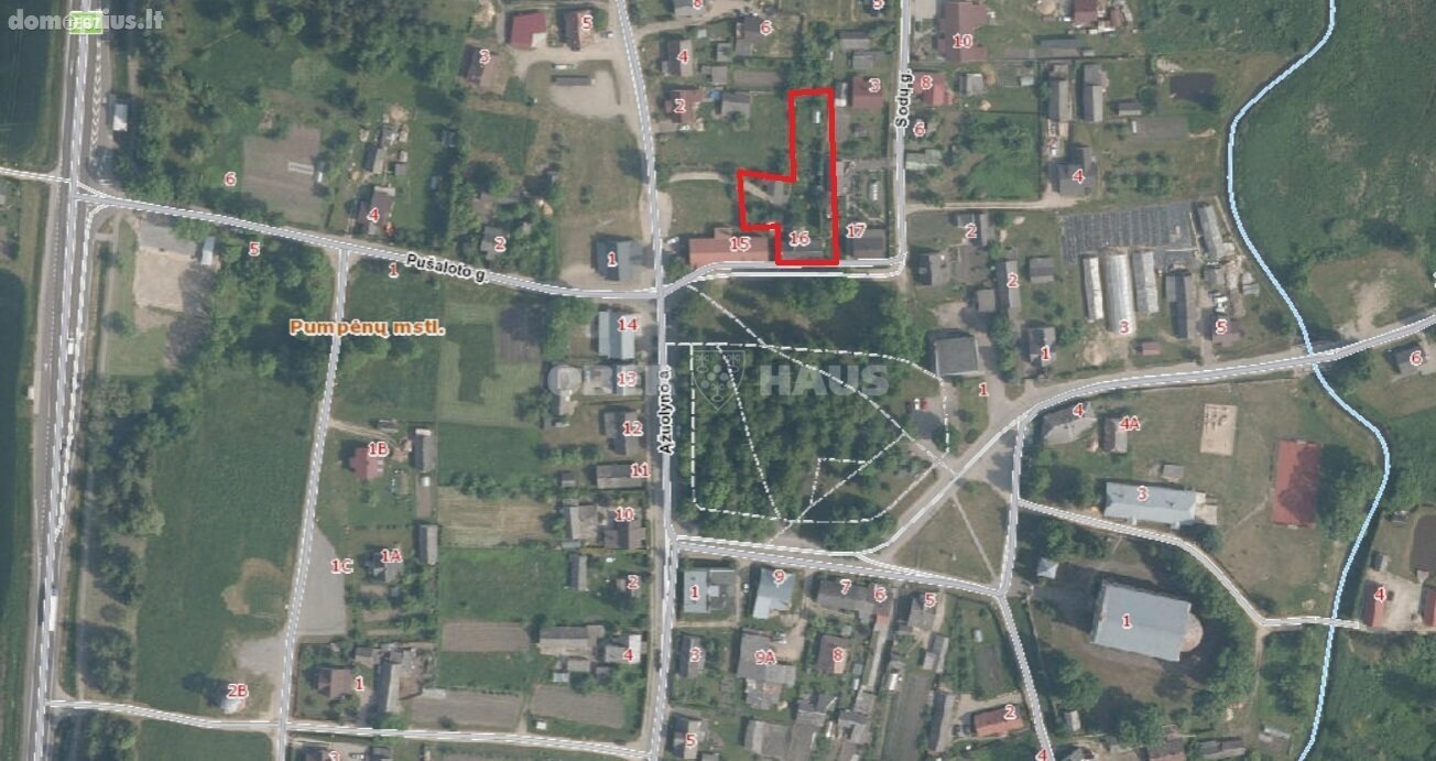 Parduodamas gyvenamasis namas Pasvalio rajono sav., Pumpėnuose