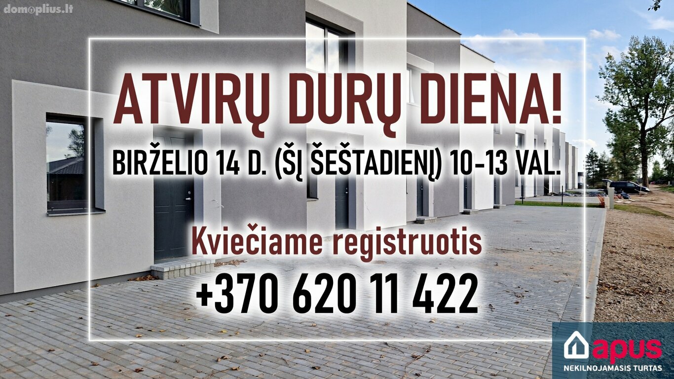 Semi-detached house for sale Vilniuje, Pilaitėje, Vorupės g.