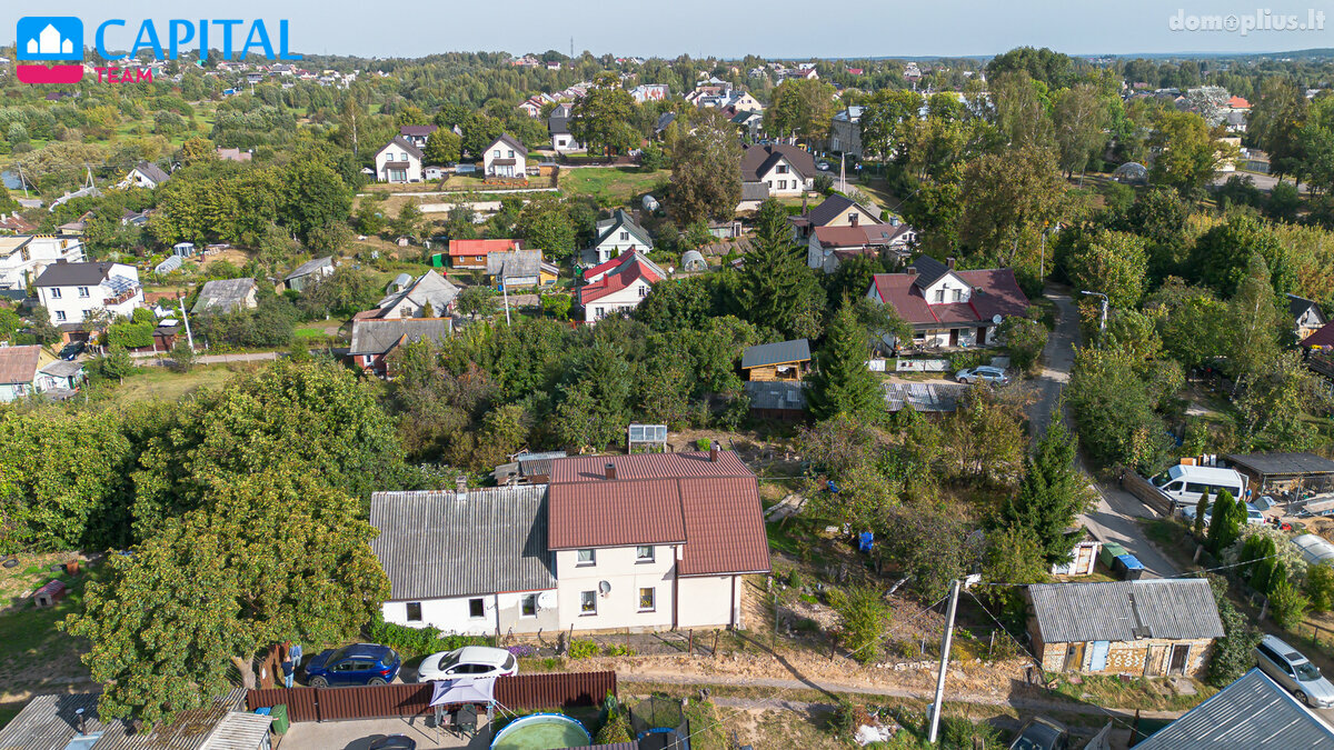 Parduodamas gyvenamasis namas Vilniuje, Naujoji Vilnia, Rugiagėlių g.