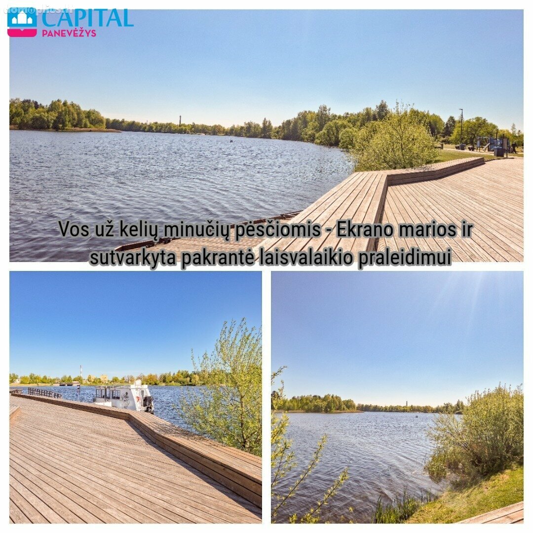 Parduodama gyvenamojo namo dalis Panevėžyje, Skaistakalnyje, Pajuostės pl.
