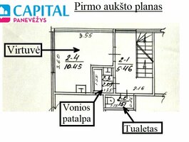 Продаётся часть дома Panevėžyje, Skaistakalnyje, Pajuostės pl.