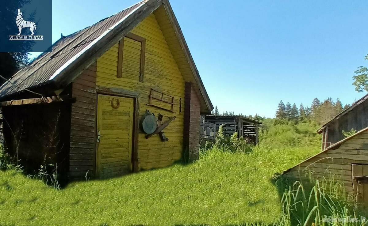 Parduodamas gyvenamasis namas Švenčionių rajono sav., Žvirbliškėje