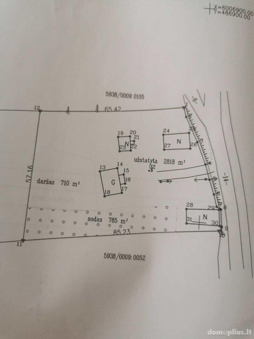 Продаётся дом Lazdijų rajono sav., Paserninkuose, Paukščių g.