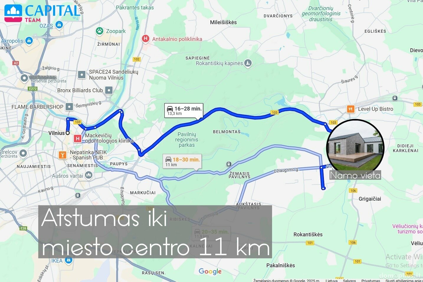 Продаётся дом Vilniuje, Pavilnyje, Kazio Bizausko g.