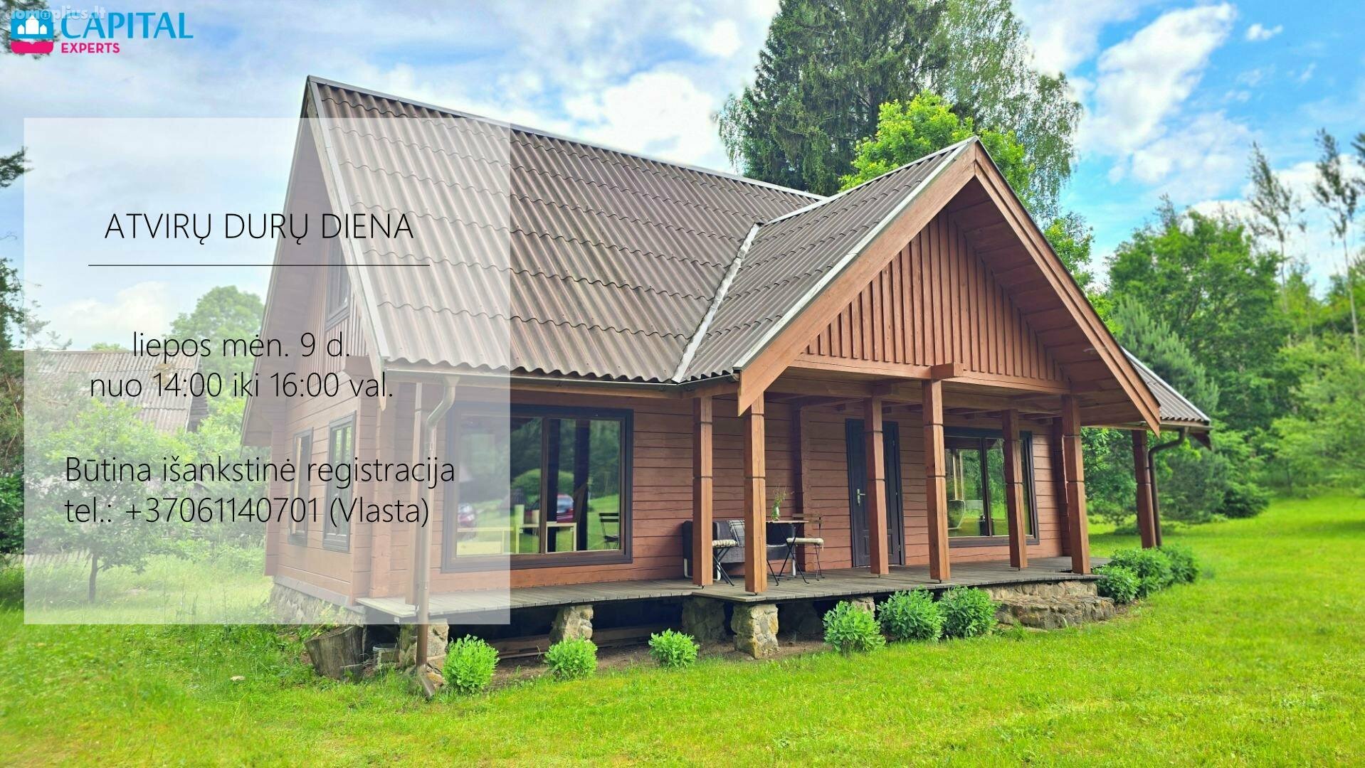 Продаётся yсадьба Anykščių rajono sav., Migdoliškyje
