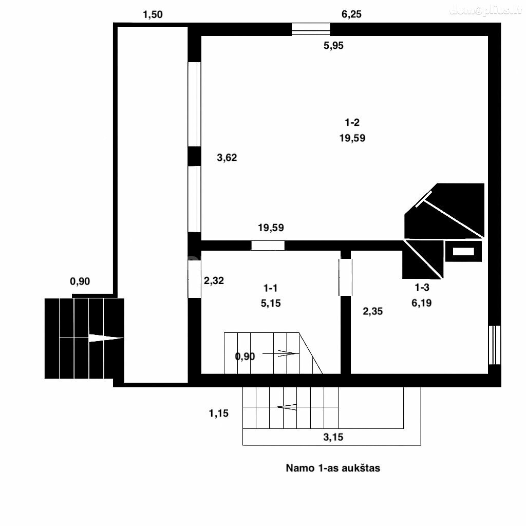Parduodamas gyvenamasis namas Vilnius, Vilniuje, Ožkinių Sodų 11-oji g.