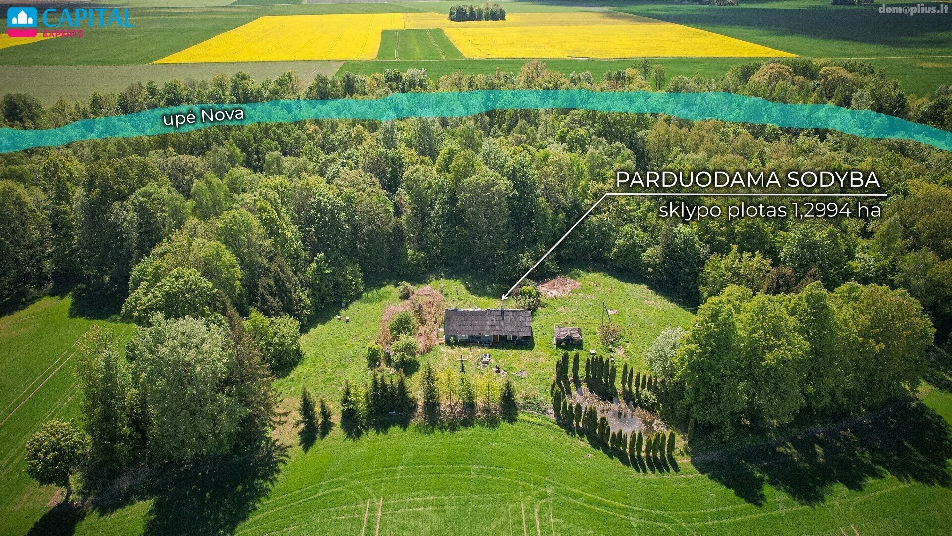 Parduodama sodyba Šakių rajono sav.
