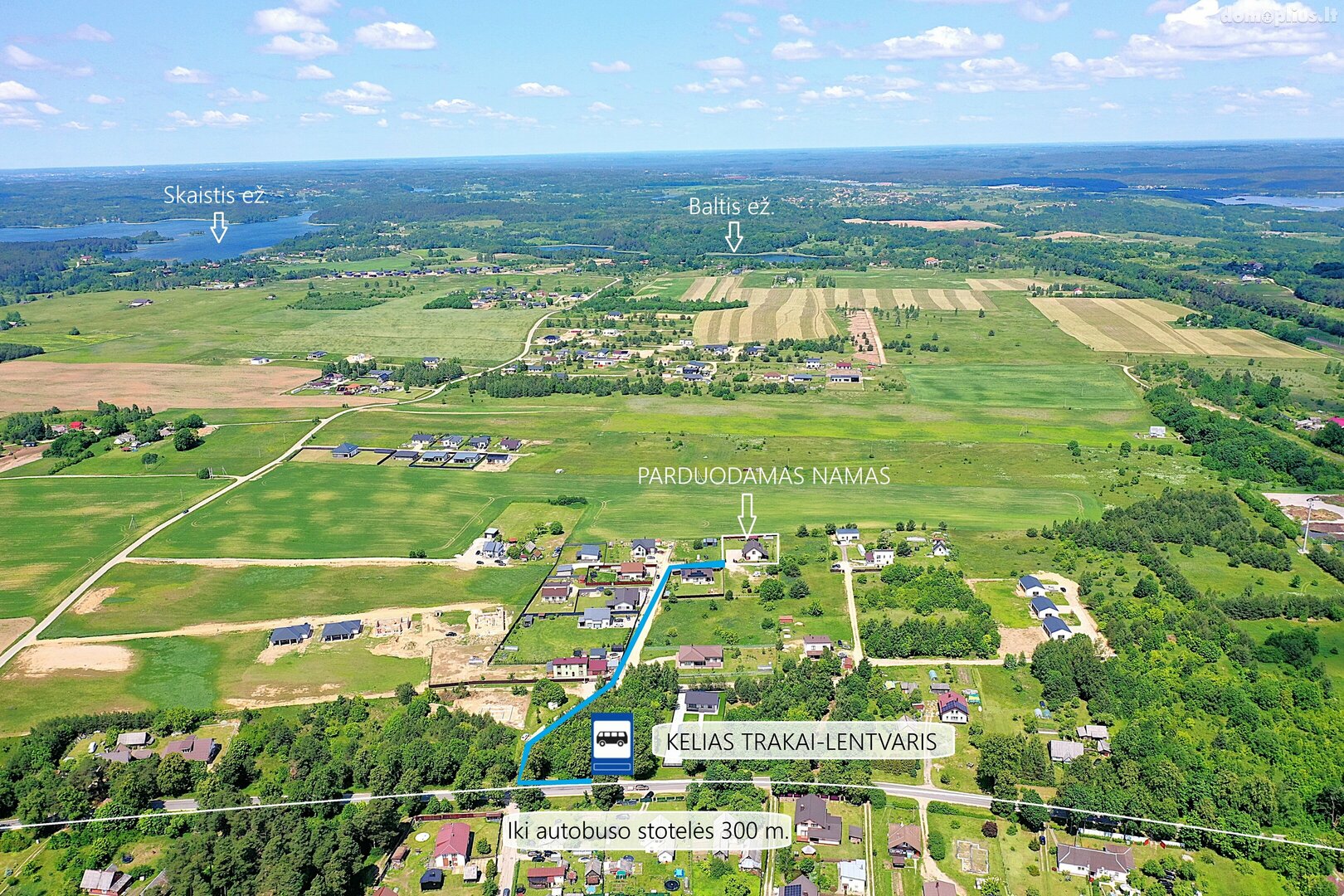 Parduodamas gyvenamasis namas Vilniuje, Aukštieji Paneriai, Mačiuliškių g.
