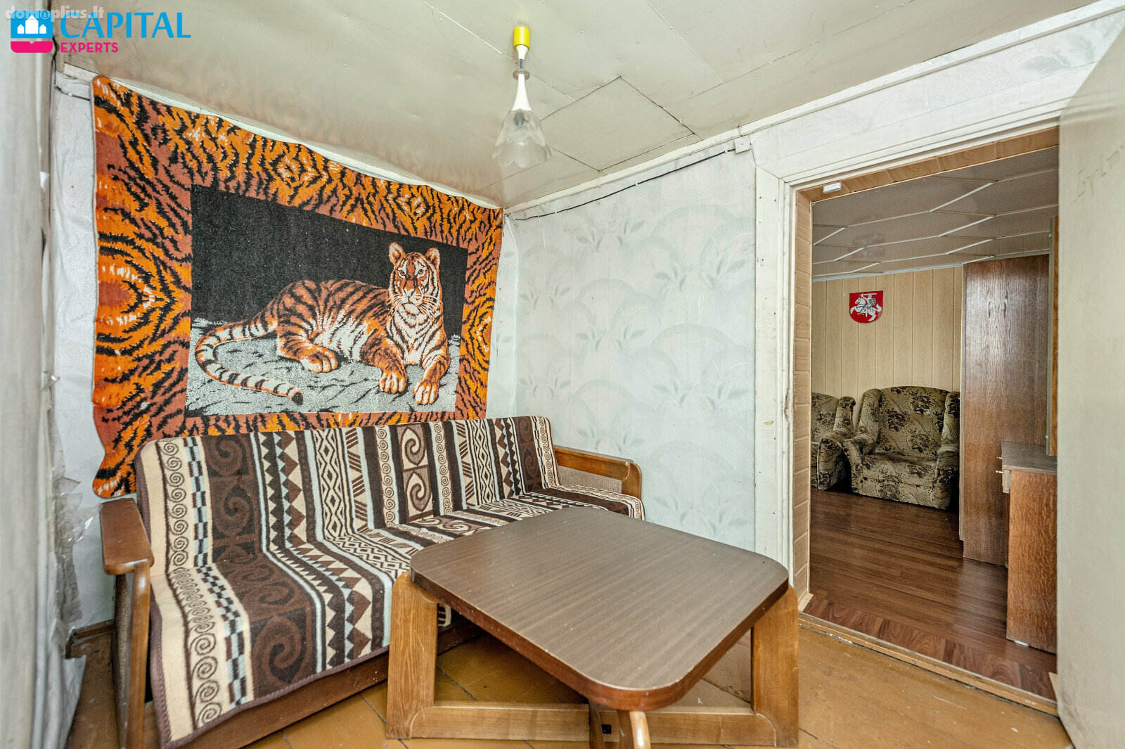 Продаётся часть дома Varėnos rajono sav., Senoji Varėna, A. Ryliškio g.