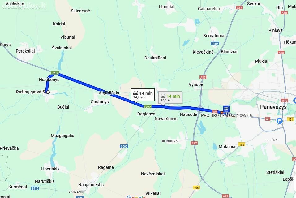 Parduodamas gyvenamasis namas Panevėžio rajono sav., Pažibuose, Pažibų g.