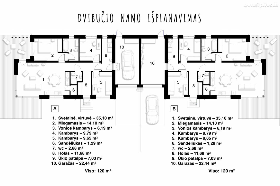 Parduodamas sublokuotas namas Trakų rajono sav., Trakuose, Pergalės g.
