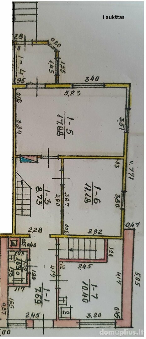 Part of house for sale Kaune, Palemone, Ateities pl.