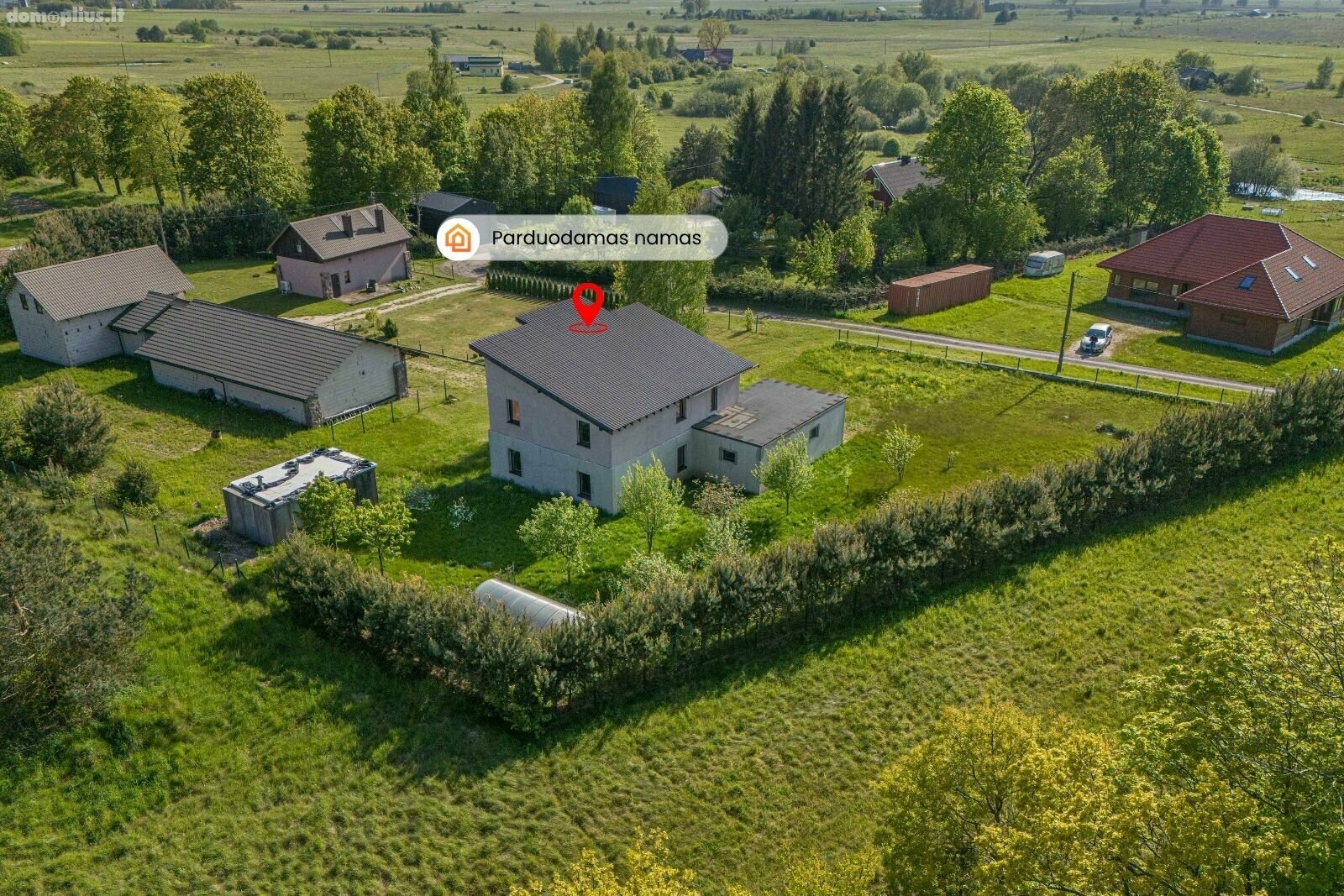 Parduodamas gyvenamasis namas Klaipėdos rajono sav., Pangesuose, Drukių g.